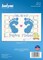 Counted Cross Stitch Kit, Baby Feet Birth Announcement Blue, By the yard